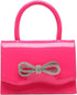QWINEE Women's Glitter Rhinestone Bow Decor Clutch Purse Prom Bags Sparkle Mini Square Handbags...