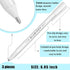 3 Pieces Adhesive Fine Tip Glue Pen Quick Dry Crafting Fabric Liquid Glue Pen Precision Provides Point Application for Die-cuts Glitter Card Makin...