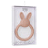 Silicone Baby Bunny Teething Toys - Silicone Teether Toys for Babies 0-6 Months - Cute Animal-Shaped Teething Relief, Easy to Clean Teething Ring ...
