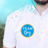 Gold Gender Reveal Stickers- 80 Pack Team boy and Team Girl Baby Shower Sticker Labels, Perfect Gender Reveal Party Supplies, 2 Inch....