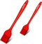 Pastry Brush-Begonia Silicone Basting Brush for Cooking,2pcs 10+8 in Heat Resistant Food Brushes for Baking, Grilling, Cooking and Spreading Oil, ...