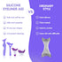 4Pcs Eyeliner Stencils Silicone Winged Eyeliner Tool Mascara Shield Guard, As Eyebrow/Eyelash/Contour/Lipstick/Eyeshadow Applicators Aid Tool, Mak...