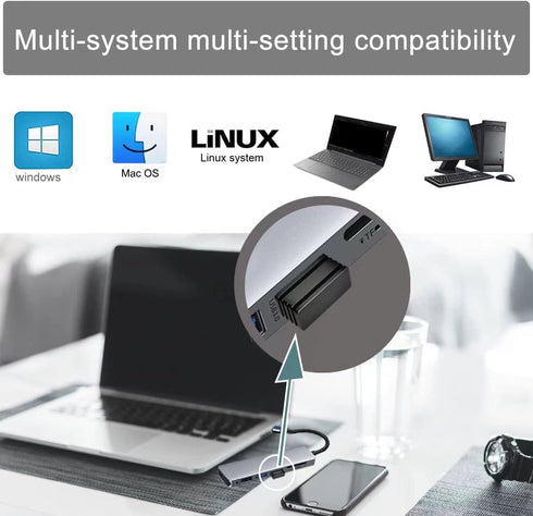 Geyes Mouse Jiggler, Undetectable Mouse Mover Jiggler Preven Entering Sleep for Laptops, Computer, Plug and Play...