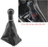 Shift Knob 6 Speed for Bora for GOLF MK4 1998-2007,Car Gear Shift Knob Stick Gaiter Boot Frame,Plastic&Synthetic Leather Material...