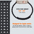Compatible with Apple Watch Ultra 2/Ultra Band 49mm/45mm/44mm/42mm Men Women, Magnetic Silicone Rugged Sport Watchband for iWatch SE2/SE/9/8/7/6/5...