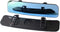 Rear View Mirror,Anti-Glare Mirror Universal Car Interior Rearview Mirror with Tie,Car Mirror for Refit (11.8", Blue)...