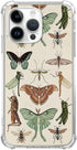 Vintage Insects Moth Case Compatible with iPhone 15 Pro Max, Psychedelic Fauna Case for iPhone 15 Pro Max, Trendy TPU Bumper Phone Case Cover...