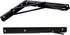 Toirxarn 8" Heavy Duty Black Folding Shelf Brackets - Steel Collapsible Bracket for Space Saving Wall Mounted Desk, DIY Workbench, Foldable Table ...