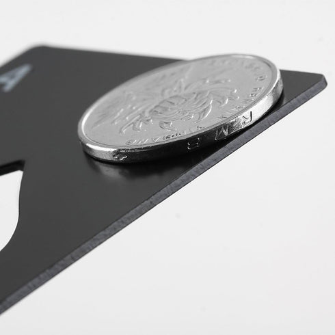 6 Pack Bottle Opener, Stainless Steel Credit Card Size Casino Bottle Opener...