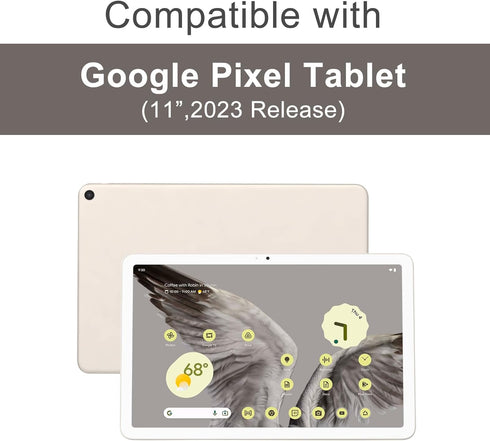 CoBak Case for All New Google Pixel Tablet 2023, Compatible with Charging Speaker Dock, Smart Cover Compatible with Google Pixel Tablet, Black......