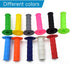 HIAORS Universal Purple 22mm 7/8" Handlebar Grip Soft Rubber Comfort Racing Grips Compatible with XR 50 KLX SSR Pit MX CRF150F CRF230F CRF250F CRF...