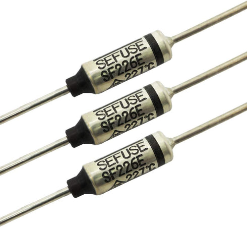 VG_S 3 pcs. New SF226E SEFUSE Thermal Cutoff Fuse NEC Thermal Fuse 227C 227 Degree 10A Fuse 250VAC Fuse SF226E......