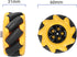 Fafeicy Mecanum Wheel, 60mm Omni-Directional Smart Robot Car Parts Accessories DIY Toy Components Compatible with Building Blocks and for TT Motor...