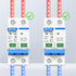JOTTA DC Miniature Circuit Breaker,2 Poles 1000V for Solar PV System,Din Rail Installation (2 PCS 20A)...