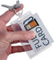 2 Pack - Rigid Fuel Card Holder with Key Ring - Clear Hard Plastic Card Protector Keychain for Fleet, Gas Cards, Company Cars and More by Speciali...