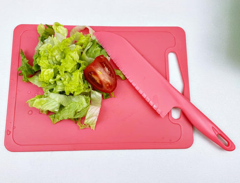 11" Professional Plastic Lettuce Knife with Serrated Edges for Cutting Salad Fruit Cake Bread Brownie Lasagna or Various Veggies, Pizza Cutter, Ny...