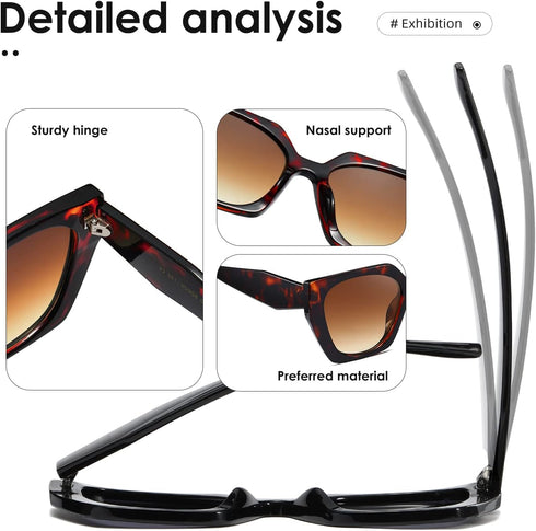 kimorn Sunglasses Womens and Men Trendy Retro Trendy Sun Glasses K1354...