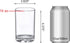 Amazing Abby - Liberty - 10-Ounce Plastic Tumblers (Set of 6), Plastic Drinking Glasses, All-Clear Reusable Plastic Cups, BPA-Free, Shatter-Proof,...