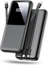 Portable Charger Power Bank - 15000mAh Fast Charging Powerbank with Built in USB-C(22.5W) and iOS(20W) Output Cable, LED Display Battery Pack for ...