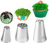 Symphony Wire Tips, Stainless Steel Icing Piping Nozzles For Pastry Fondant Tools (Grass)...