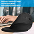 Ergonomic Vertical Mouse: 2.4G Bluetooth Dual Mode Optical Computer Mice,Wireless Rechargeable Mouse with Removable Palm Rest,Compatible with Wind...