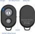 Cellphone Remote (3 Pack), Wireless Bluetooth Camera Remote Control for Phones and Tablets,Compatible with iPhone/Android,Wrist Strap Included (Wh...