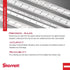 Starrett Aluminum Meter Stick Metric/English - 39.37" Blade Length, 1-1/8" Blade Width, 0.075" Thickness 1mm, 1/8" Graduations - MS-2...