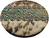 boho cowgirl fashion cowboy print western country teal green PopSockets PopGrip: Swappable Grip for Phones & Tablets PopSockets Adhesive PopGrip...