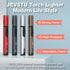 4 Pack Torch Lighter, Long Lighter, Adjustable Multipurpose Refillable for Grill BBQ...