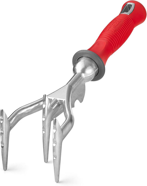Garden Weasel Double-Sided Garden Cultivator/Tiller | Cultivate, Till, Break Up Soil | Planting and Gardening Hand Digging Tool, Heavy Duty Cultiv...