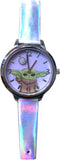 Accutime Kids Star Wars Baby Yoda Analog Quartz Wrist Watch with Small Face, Silver Accents for Girls, Boys, Kids All Ages (MNL5031AZ)...