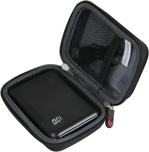 Hermitshell Hard Travel Case for AINOPE 18W Fast Charge Phone Battery Pack Portable Charger One of The Smallest 10000mAh 3A PD 3.0 Power Bank......