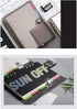 A6 PVC Binder with Pages,Black...