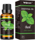 Basil Essential Oil, Essential Oil,100% Natural Essential Oil-Perfect for Diffuser, Humidifier,Aromatherapy, Massage,Skin & Hair Care,1.01fl oz...