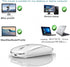 Wireless Mouse for MacBook Pro MacBook Air MacBook Laptop Mac iMac Desktop Computer Chromebook Win7/8/10/11 PC HP Dell Laptop (WHITE 2)...