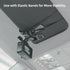 Car Sun Visor Mount VLOG/Video Holder, Quick Clip Mount for Car Sun Visor Compatible with DJI Action 4/3, Insta360, AKASO and More...