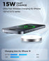 Qi2 Wireless Charger with MagSafe, Magnetic Wireless Charging Pad Compatible with 15W Ultra-Fast for iPhone 15/15 Plus/15 Pro/15 Pro Max/14/13/12 ...