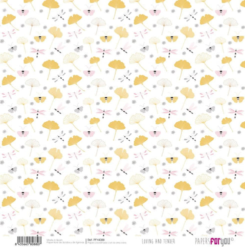 Papers For You - Scrapbooking and Craft Paper Kit | "Loving and Tender" Collection | Includes 10 Double Sided Papers with Different Designs | Size...