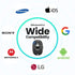 Wireless Camera Shutter Clicker | Camera Shutter Remote Control for iPhone & Android Smartphones | Wireless Remote Control Selfie Button - Include...