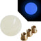 HiSport Luminous Shifter Knob Glow Light Round Ball Shift Knob Universal 5 6 Speed with 3 Adapters for Manual Car M 8 * 1.25, M 10 * 1.25, M 10 * ...