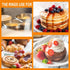 3.15inch English Muffin Rings, 6pcs Double Rolled Stainless Steel Rings Molds for Cooking English Muffin...