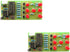 2Sets Electronic Dice Board Kit LED Circuit DIY Kit Student Electronic Learning...