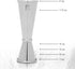 Japanese Jigger: 1oz 2oz Stainless Steel Double Cocktail Jigger with Measurements Inside – Measuring Tool for Bartenders...