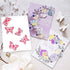 Metal Two Rabbits Cutting Dies,Four Butterfly Die Cuts Embossing Stencils Template Mould for DIY Scrapbooking Album Decorative Paper Dies Card Mak...
