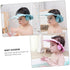 2pcs shower cap baby bath visor hair wash visor Toddler bath cap baby shower bath cap kids hair washing hat silicone shampoo cap baby shampoo viso...
