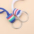 Floating Key Chain 2Pcs Floating Key Chains EVA Dolphin and Anchor Keyring Water Buoyant Keychain Floating Boat Keyrings for Boating Kayak Fishing...