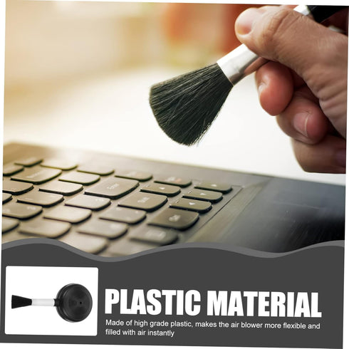 2pcs Cleaning Blower Brush Camera Air Blower Lens Camera Air Bulb Camera Lens Blower Nozzle Air Blower Small Hair Dryer Air Dust Blower and Brush ...