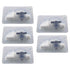 5pcs Disposable Medical Valve 2-Way Stopcocks with Luer Connections Male Lock for School Projects, Hobbies DIY Experimental Research Projects...