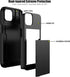Nvollnoe for iPhone 13 Case with Card Holder Heavy Duty Protective Dual Layer Shockproof Hidden Card Slot Slim Wallet Case for iPhone 13 for Women...