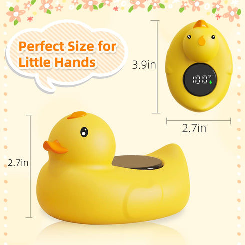 Baby Bath Tub Thermometer for Newborn - Bathtub Water Temperature Thermometer for Toddler, Safety Floating Bathing Tub Toy Newborn Bath Essentials...